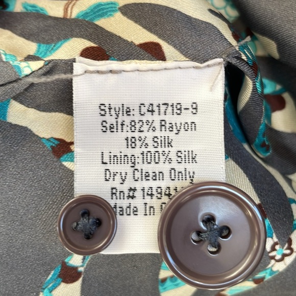 Johnny Was | Alika Velvet Silk Blazer - Picture 9 of 11